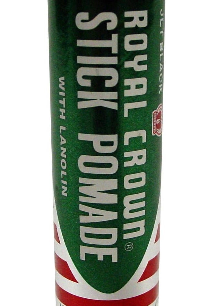 Royal Crown Jet Black Stick Pomade with Lanolin - 1-1/8 oz